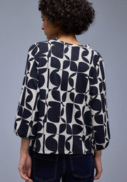 Langarmshirt aus Viskosemix