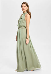 Faltenrock Crinkle-Chiffon-Optik
