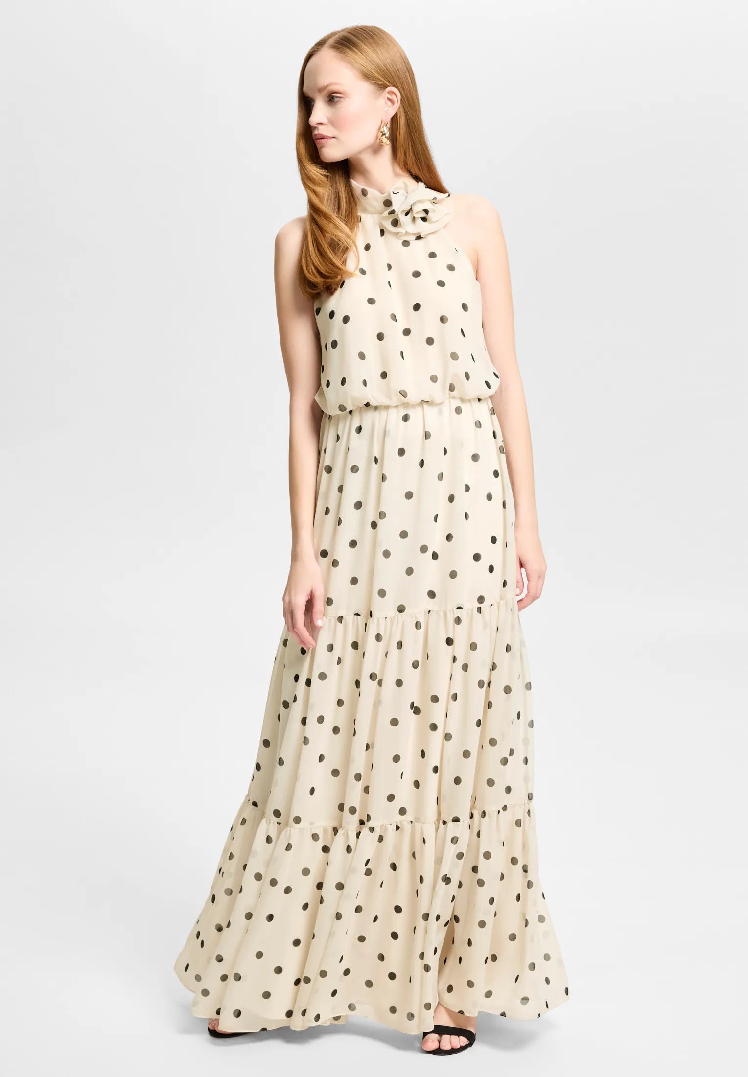 Abendkleid Maxi aus Chiffon