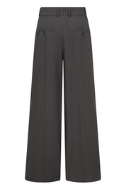 Hose Wide Leg aus Viskose-, Leinenmix