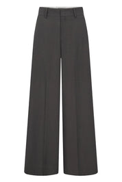 Hose Wide Leg aus Viskose-, Leinenmix