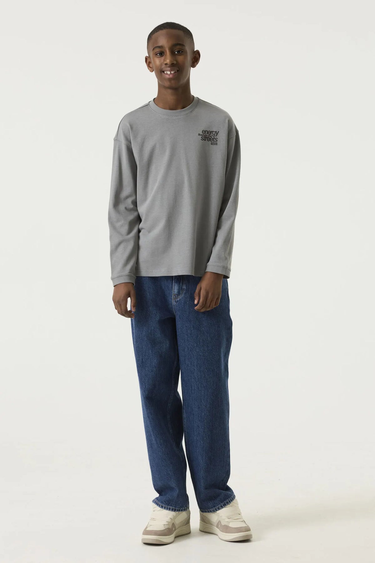 Langarmshirt aus Baumwolle