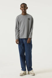 Langarmshirt aus Baumwolle