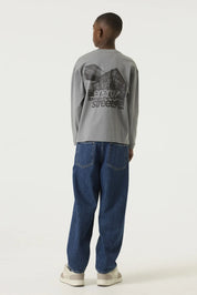 Langarmshirt aus Baumwolle