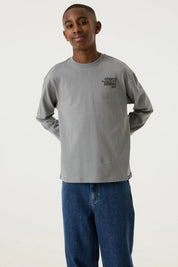 Langarmshirt aus Baumwolle