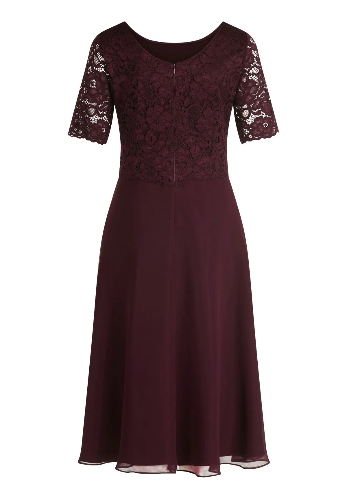 Cocktailkleid mit Spitzenstickerei