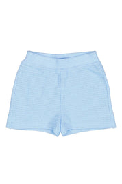 Strick-Shorts aus Baumwollmix