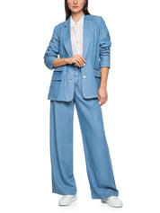 Blazer oversized aus Lyocell
