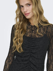 Bluse aus Spitze