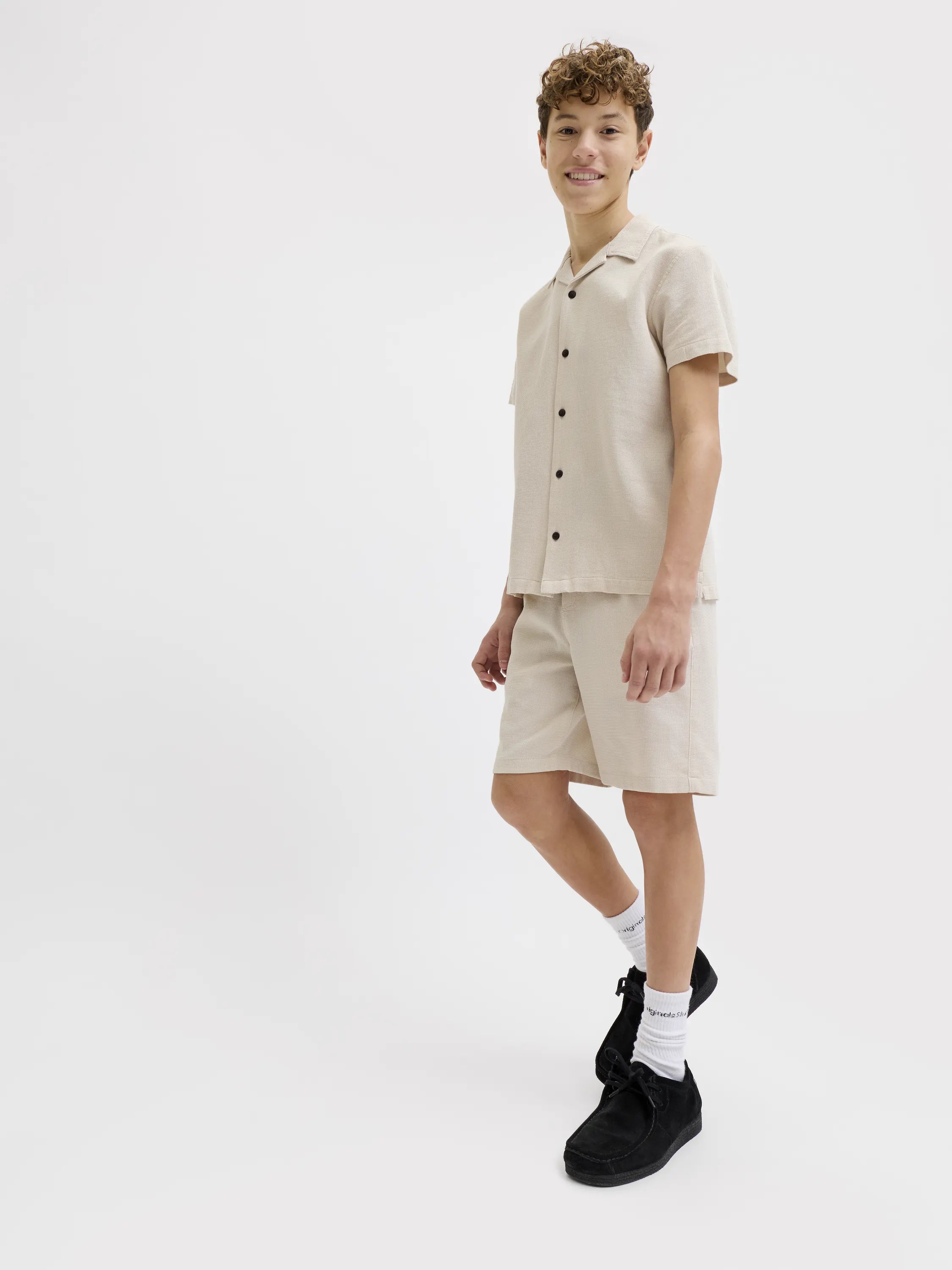 Shorts aus Baumwolle