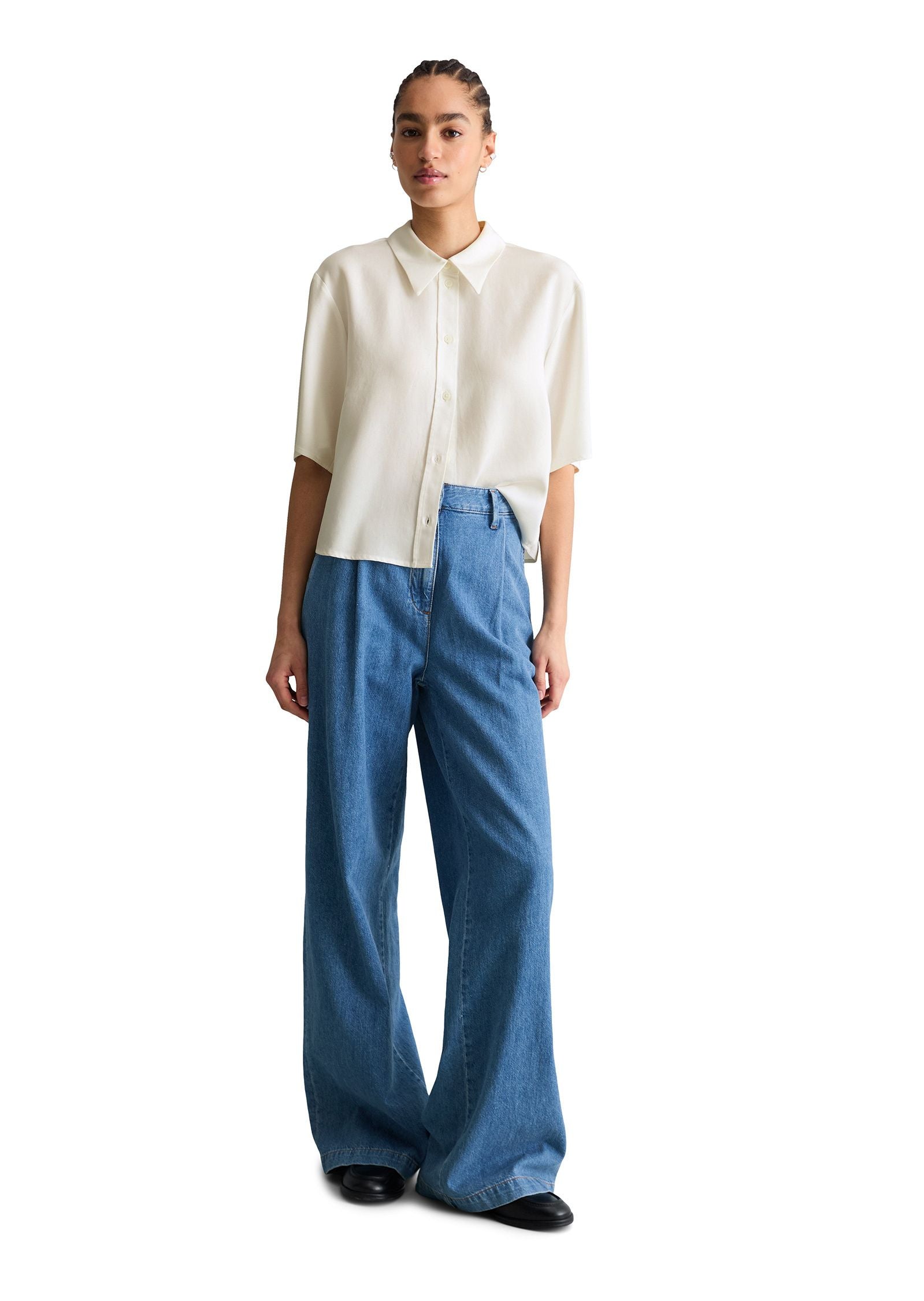 Bluse aus Lyocell