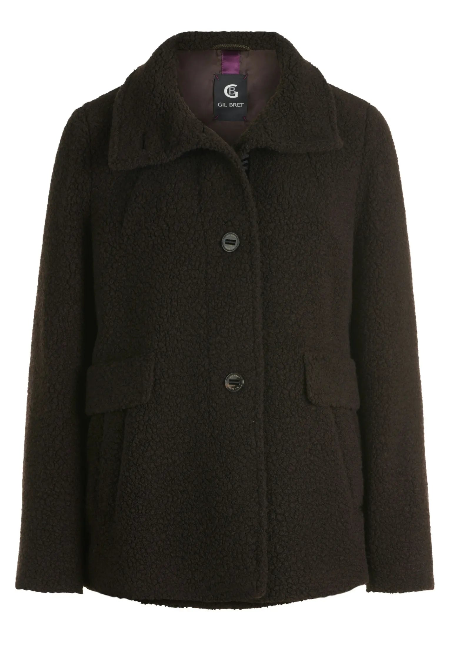 Teddy-Jacke aus Wollmix