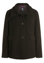Teddy-Jacke aus Wollmix