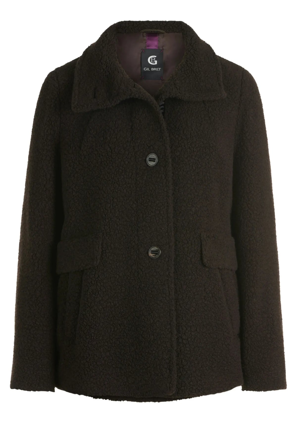 Teddy-Jacke aus Wollmix