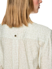Bluse mit Knotendetail