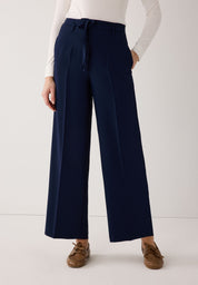 Hose Wide Leg mit Bügelfalte