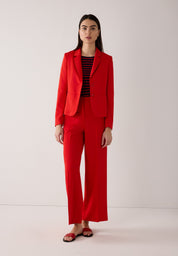 Hose Wide Leg mit Bügelfalte