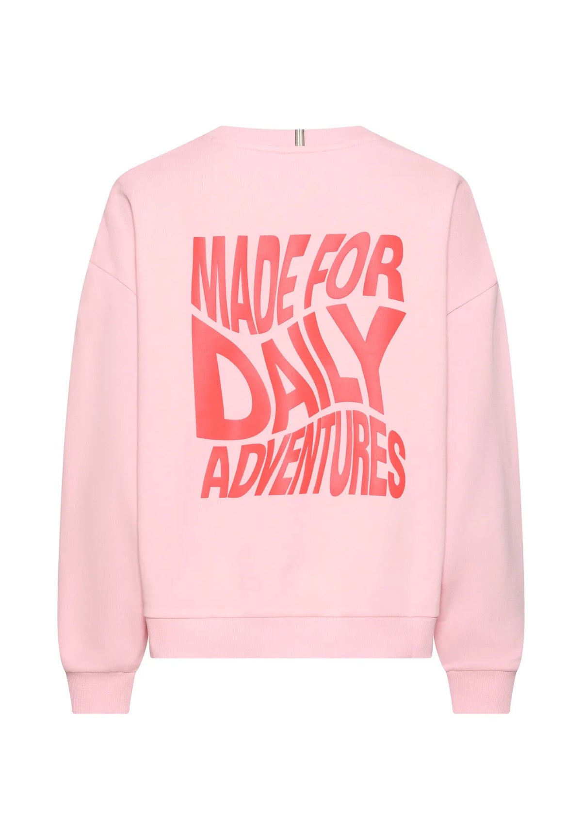 Sweatshirt mit Backprint