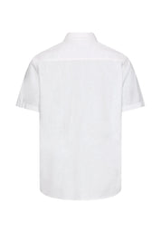 Kurzarmhemd Regular Fit aus Leinenmix