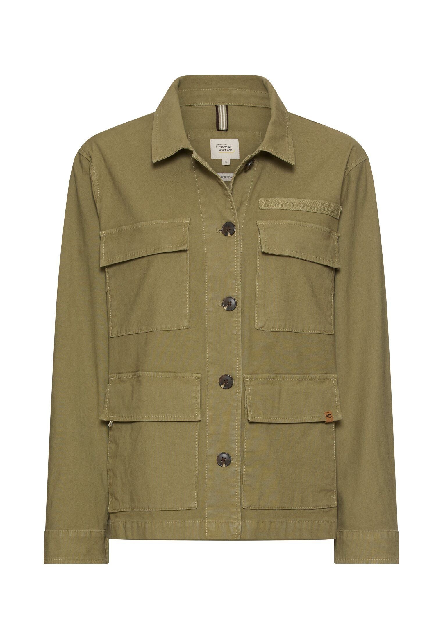 Overshirt oversized aus Baumwolle