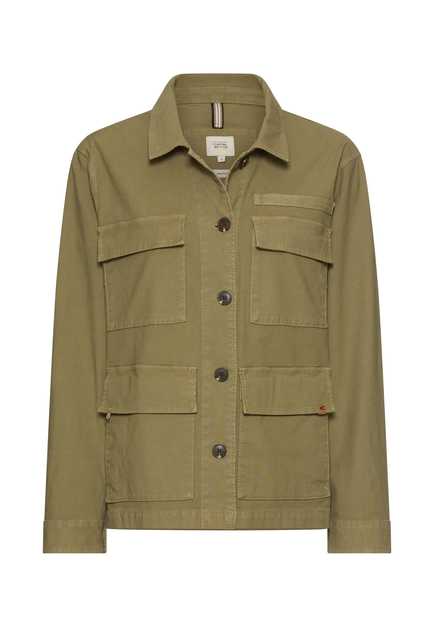 Overshirt oversized aus Baumwolle