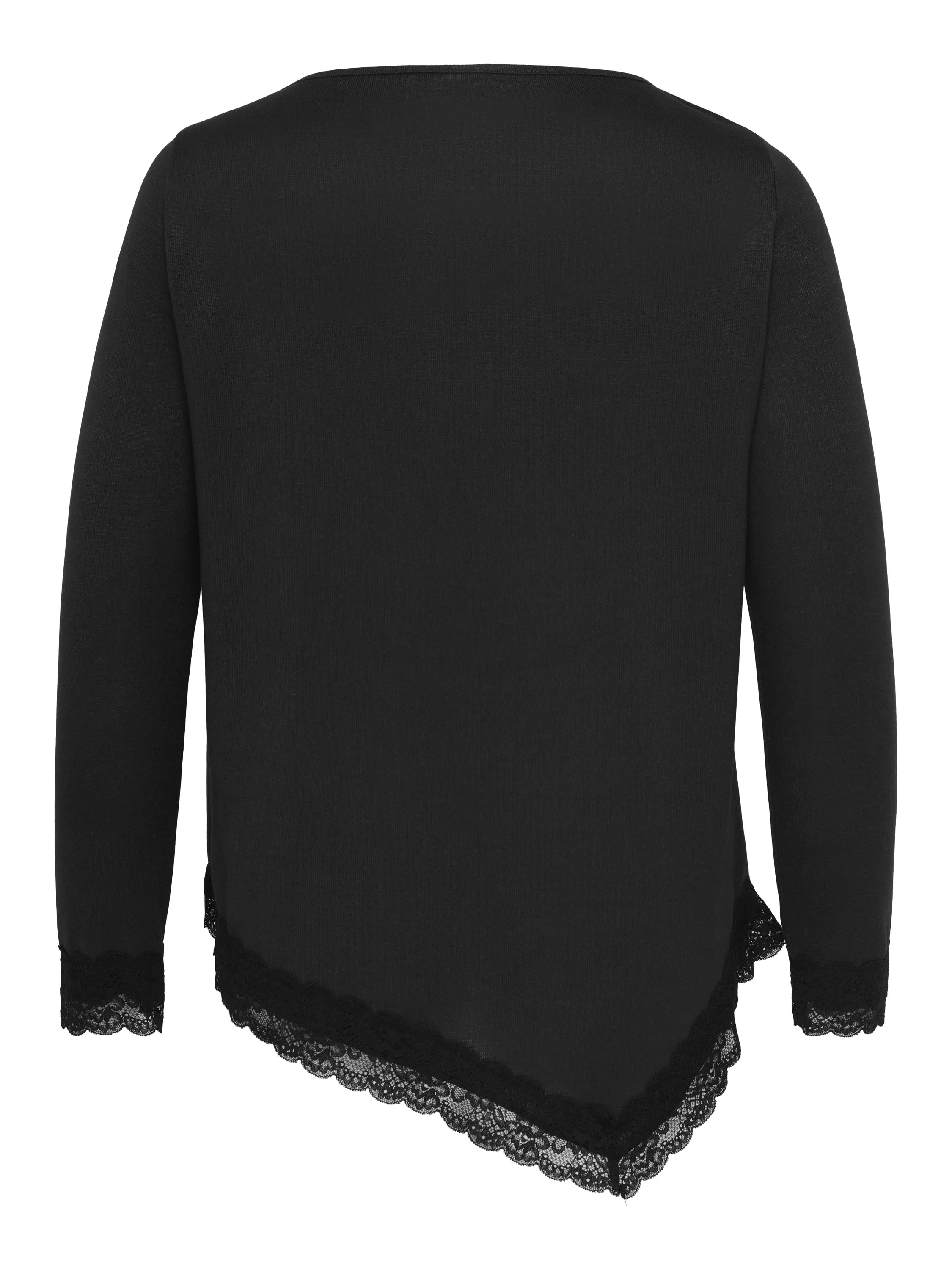 Top CARCALBA mit Spitzen-Details