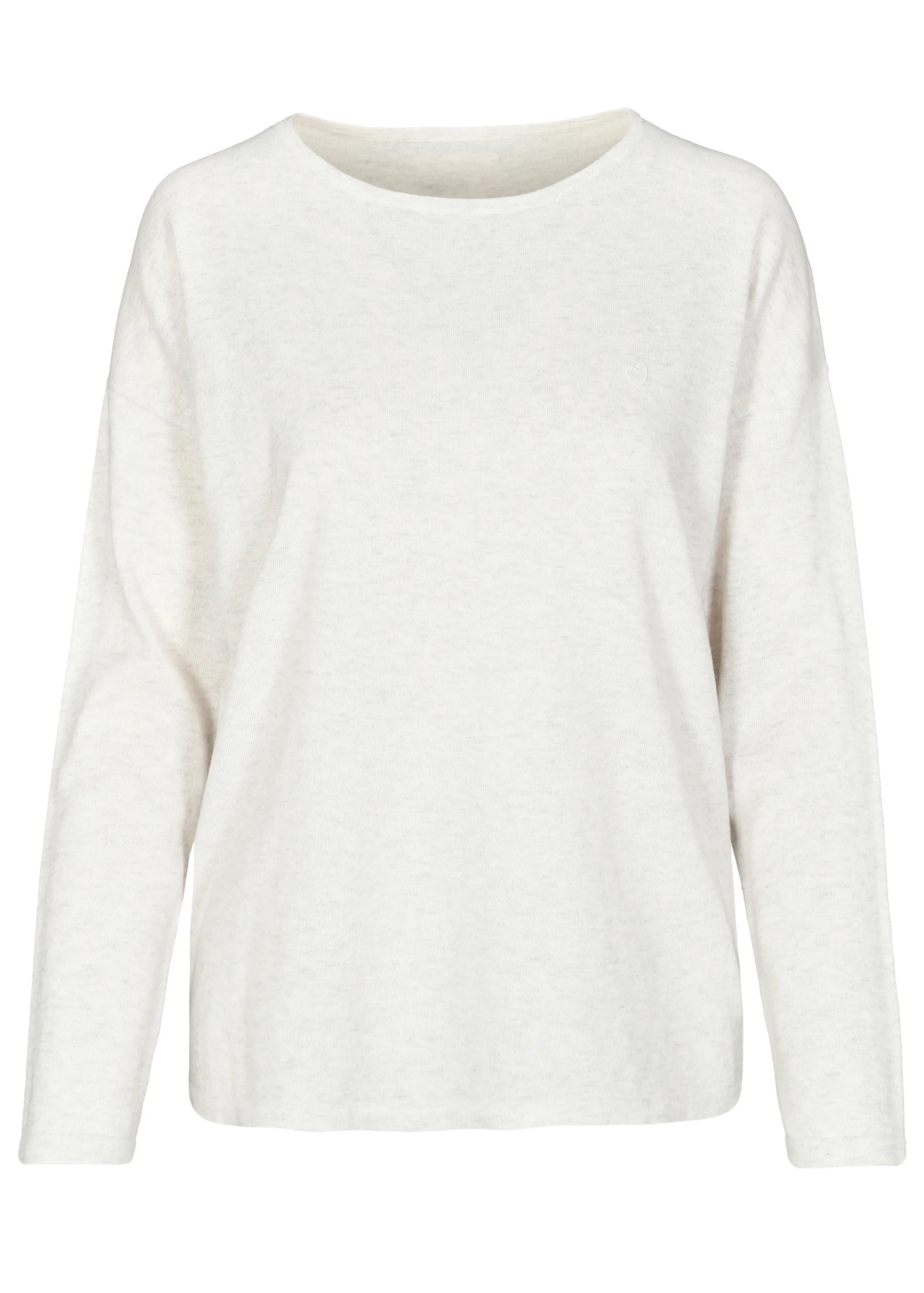 Langarmshirt aus Baumwollmix