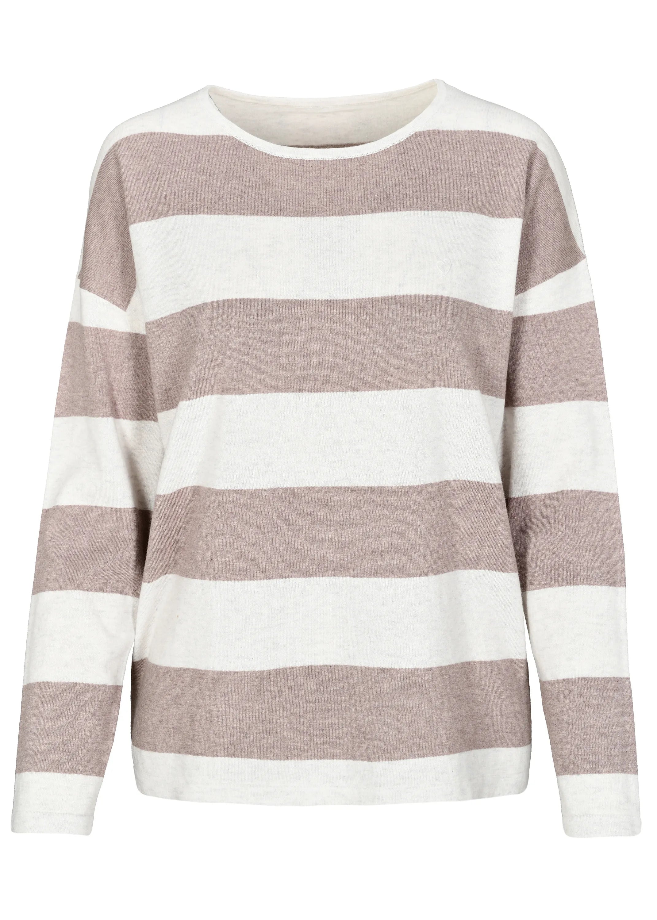 Langarmshirt aus Baumwollmix