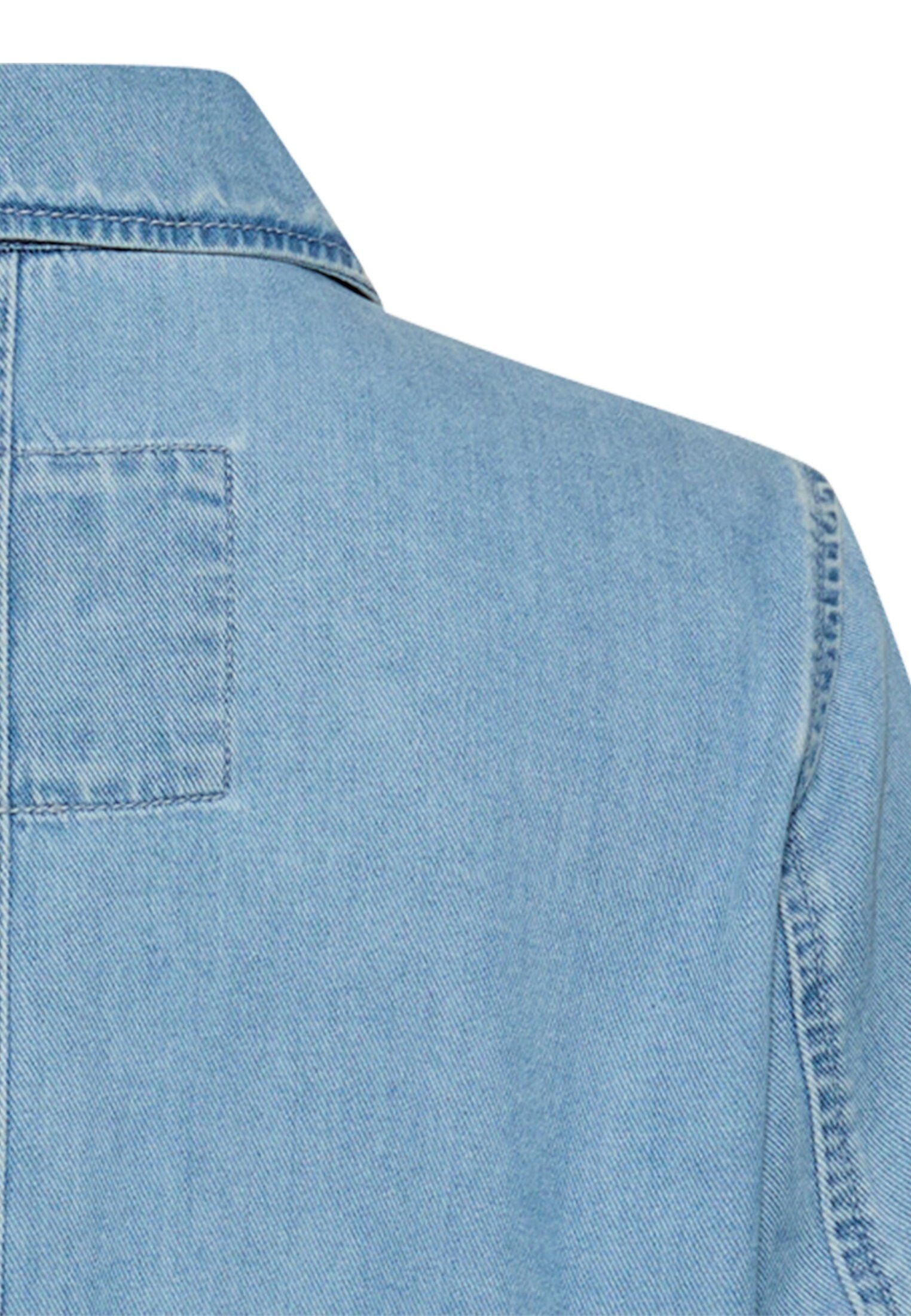 Jeansblazer aus Baumwollmix