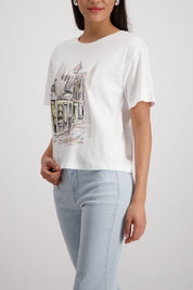 T-Shirt aus Baumwolle