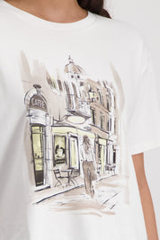 T-Shirt aus Baumwolle