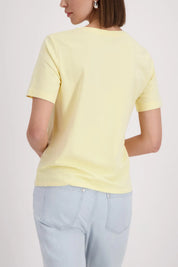 T-Shirt aus Baumwollmix