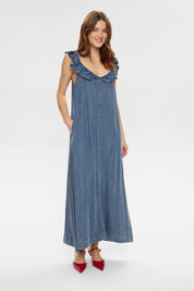 Jeanskleid NUELIDA Maxi