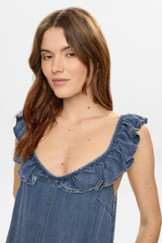 Jeanskleid NUELIDA Maxi
