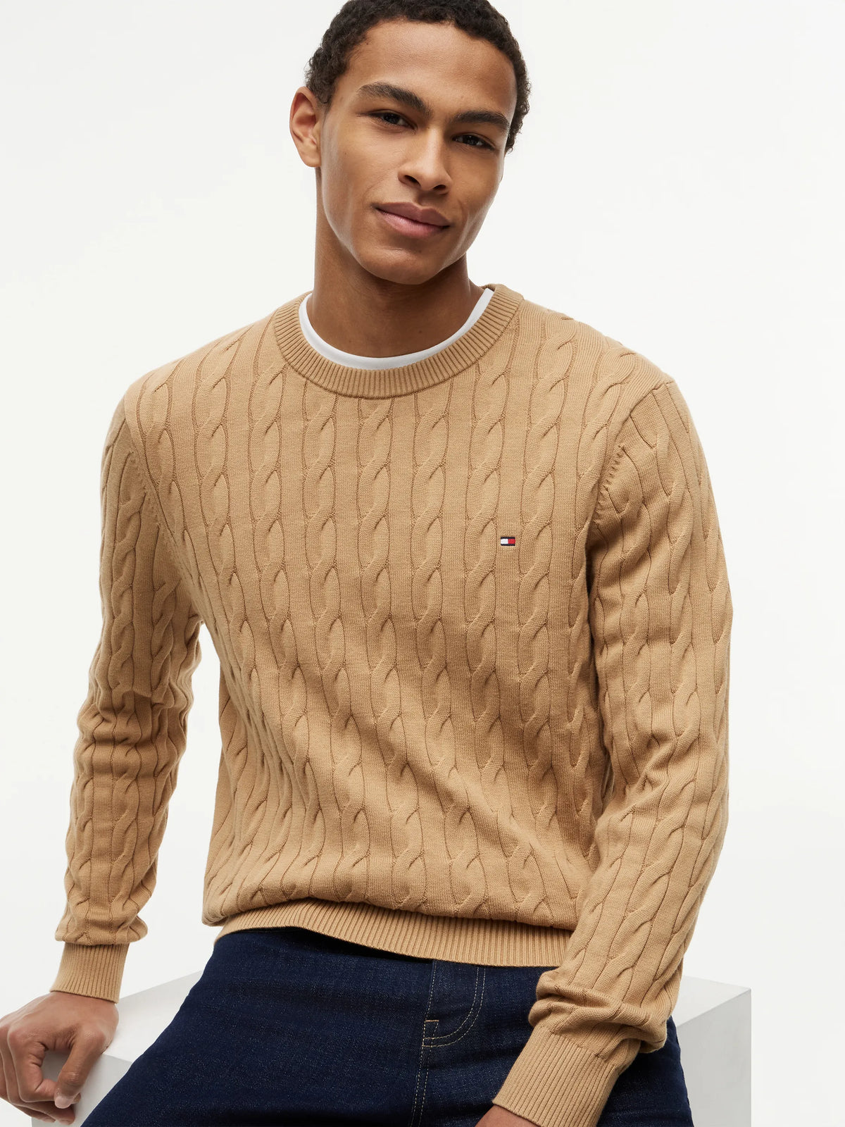 Strickpullover aus Baumwolle