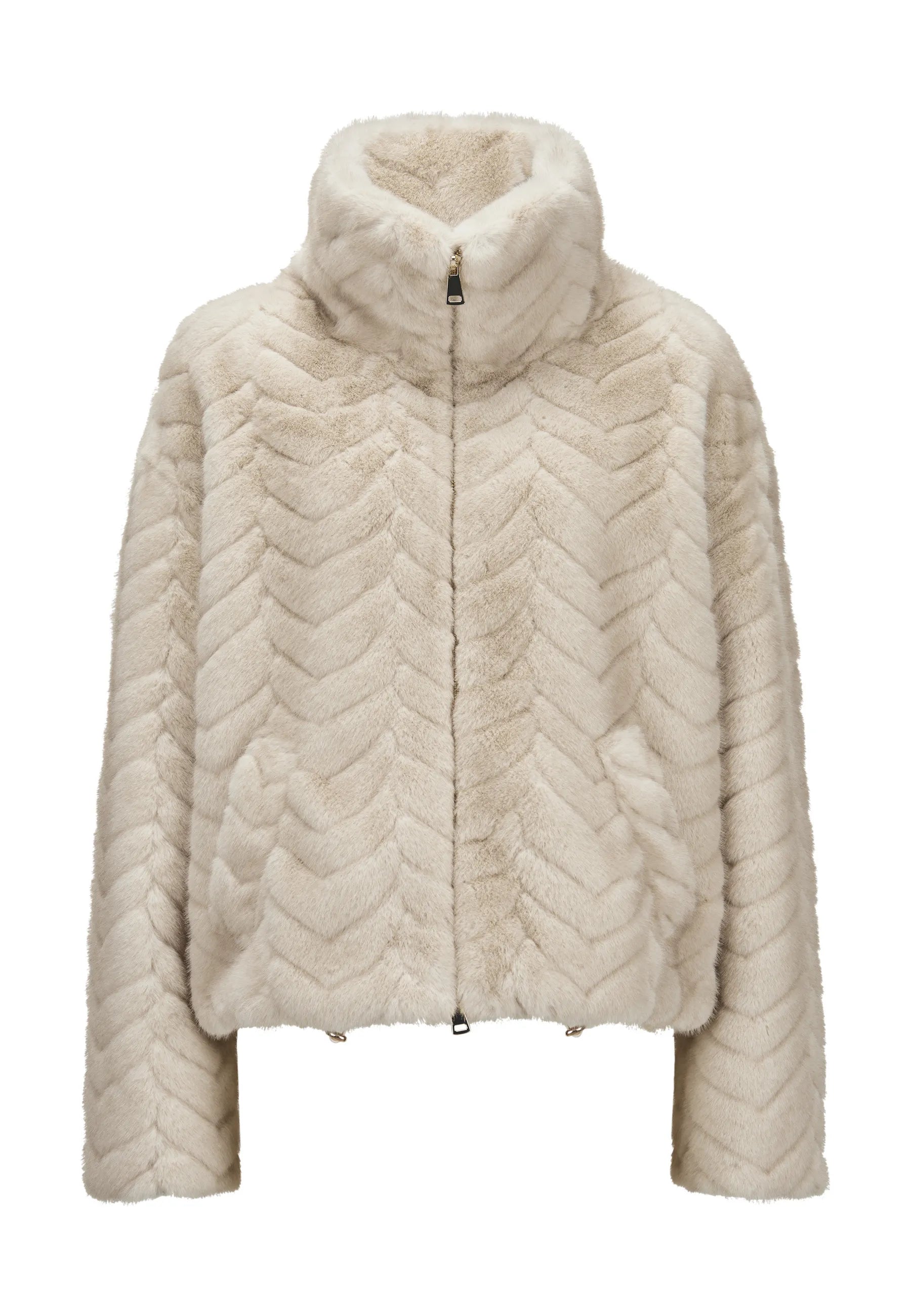 Übergangsjacke DEMI aus Kunstpelz