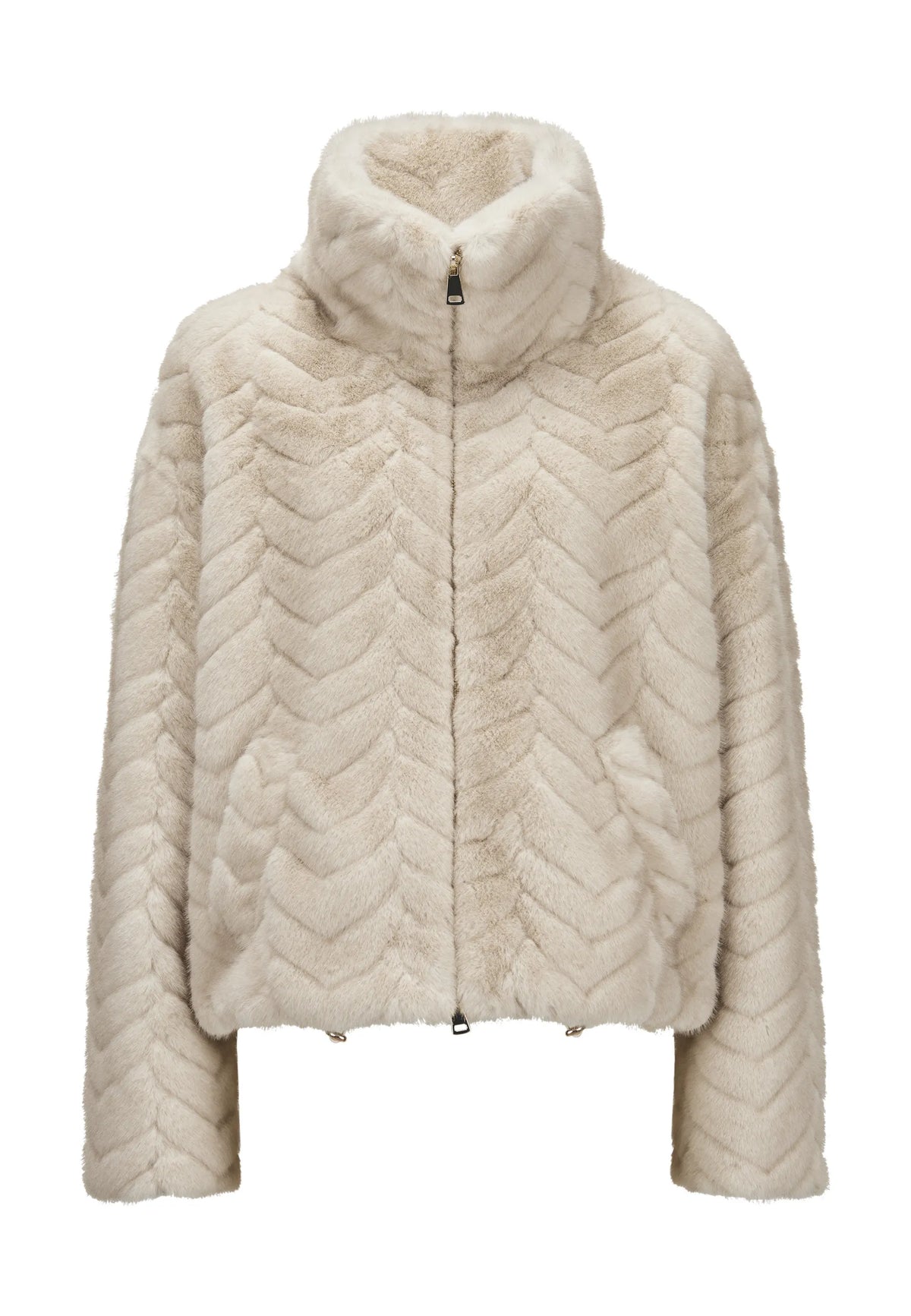 Übergangsjacke DEMI aus Kunstpelz