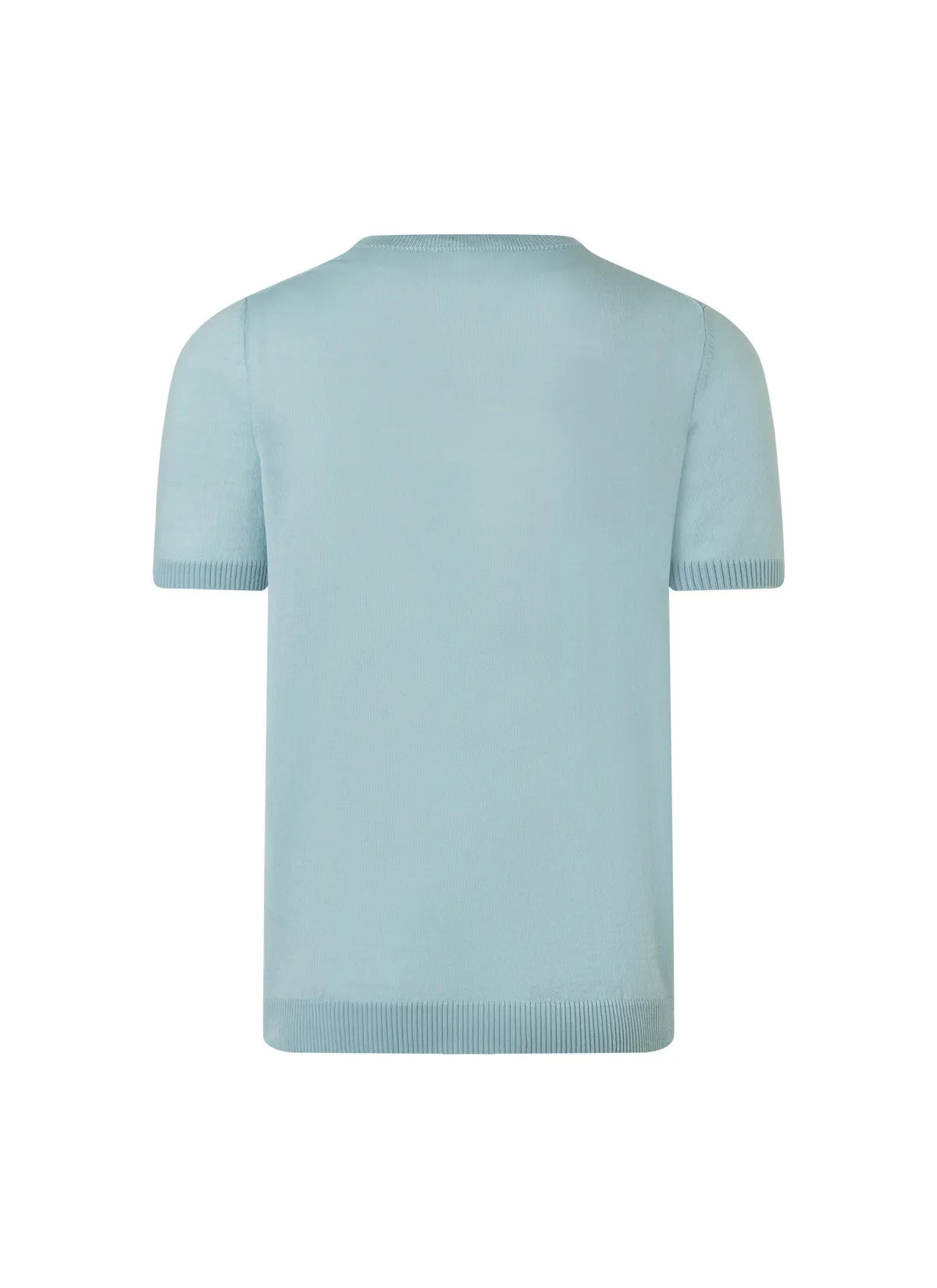 Strick-T-Shirt  Modern Fit aus Merinowolle