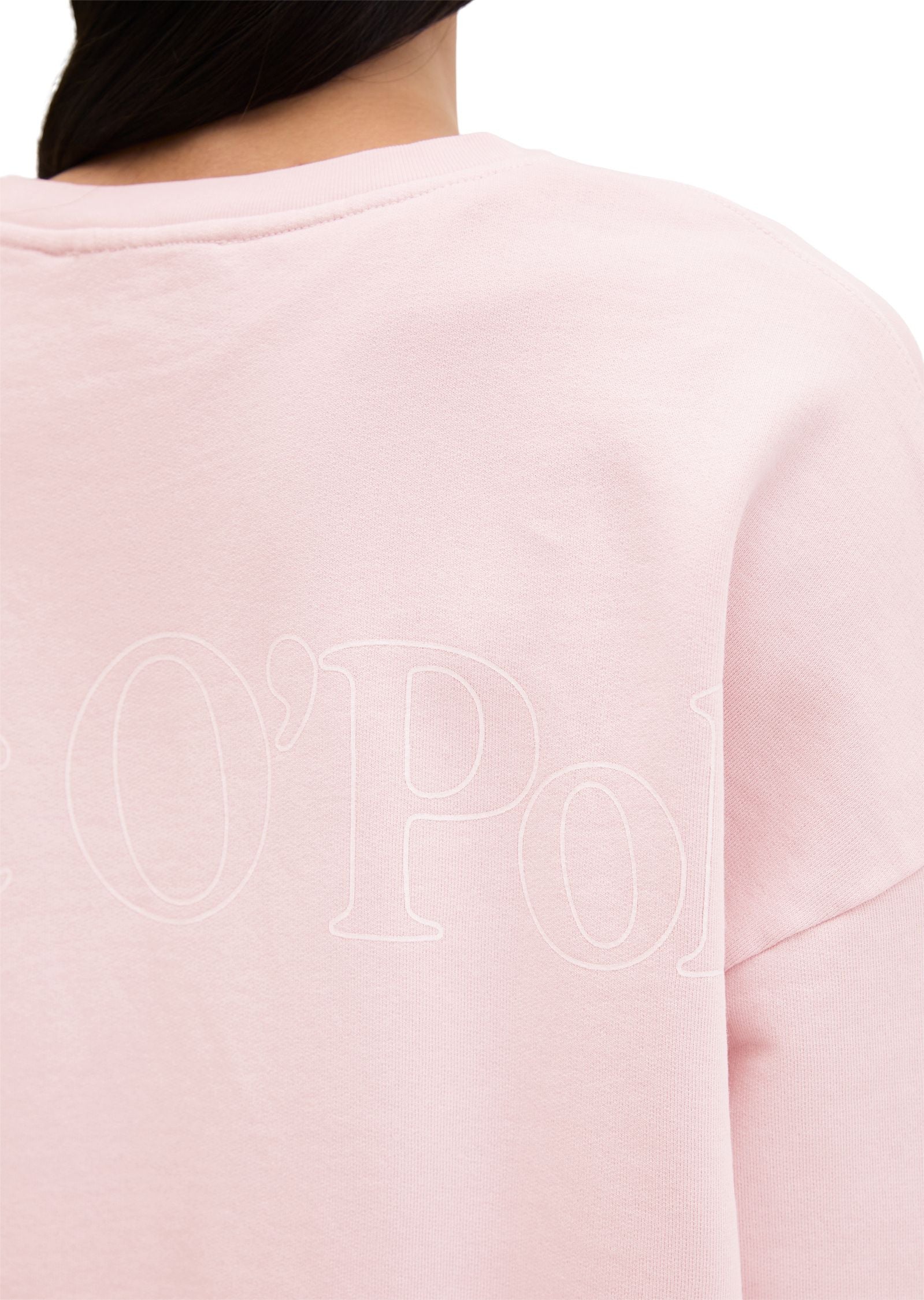 Sweatshirt oversized aus Baumwolle