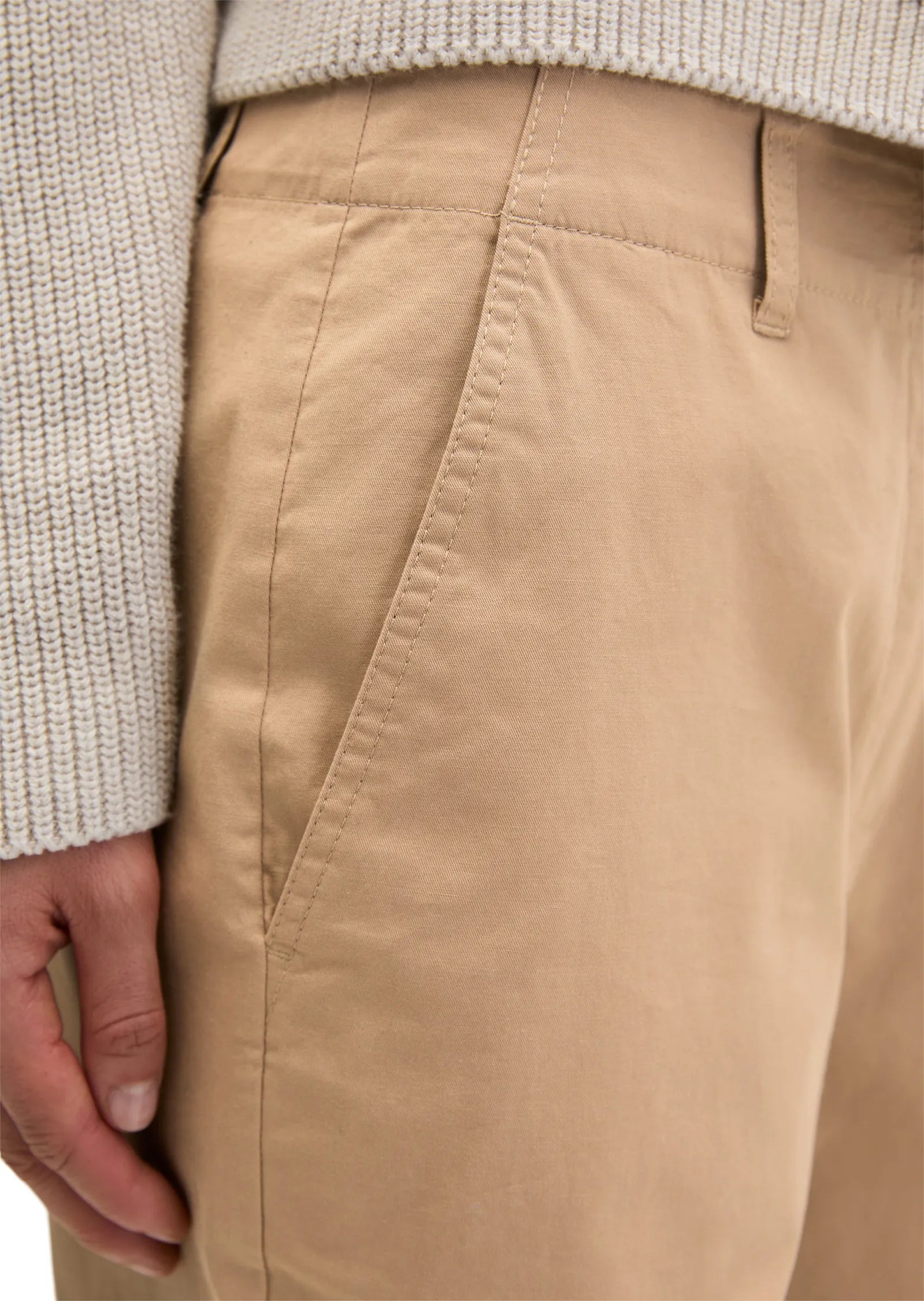 Chinohose Wide Leg