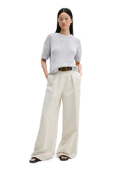 Strick-T-Shirt Loose Fit