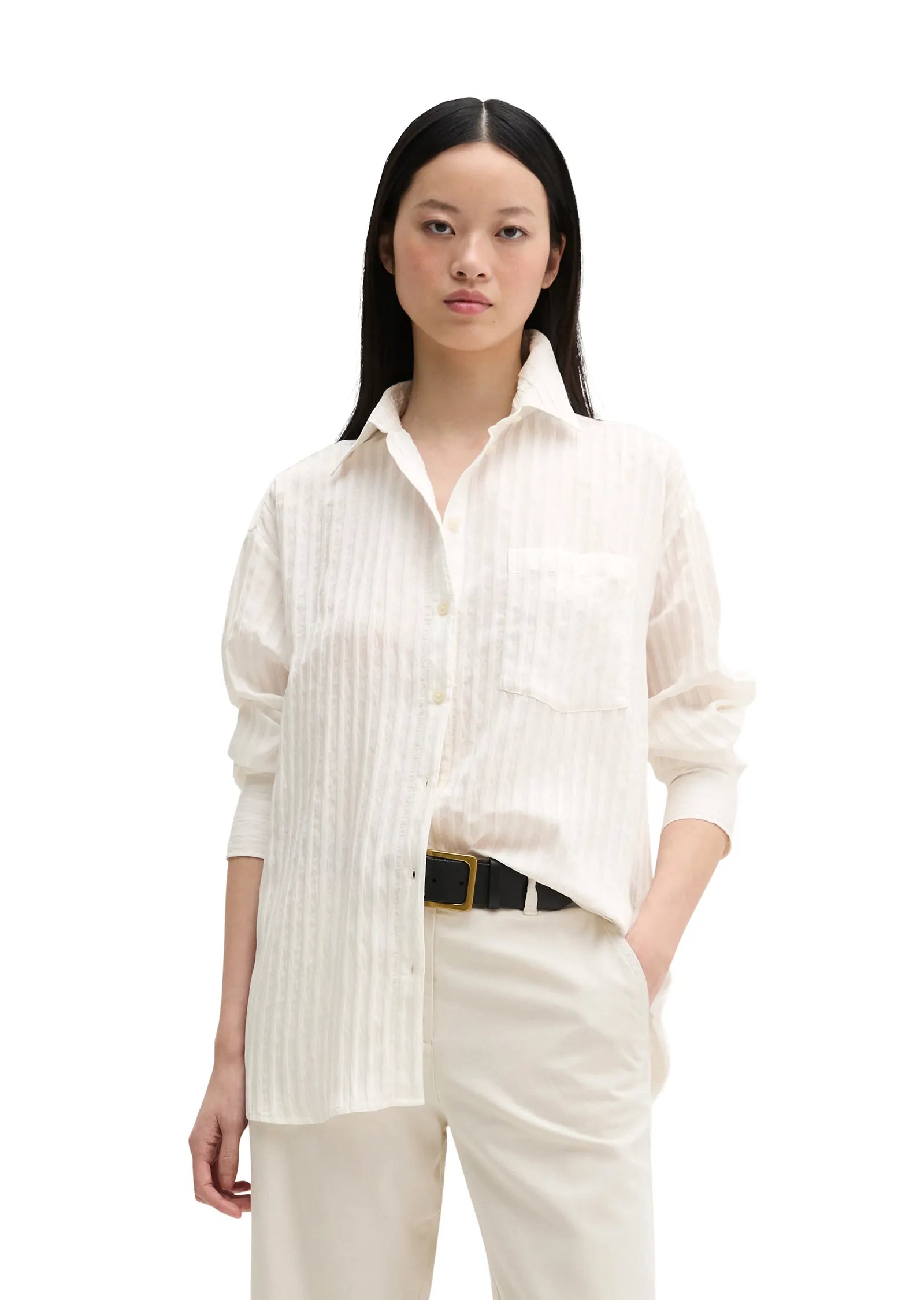 Bluse Loose Fit aus Modalmix