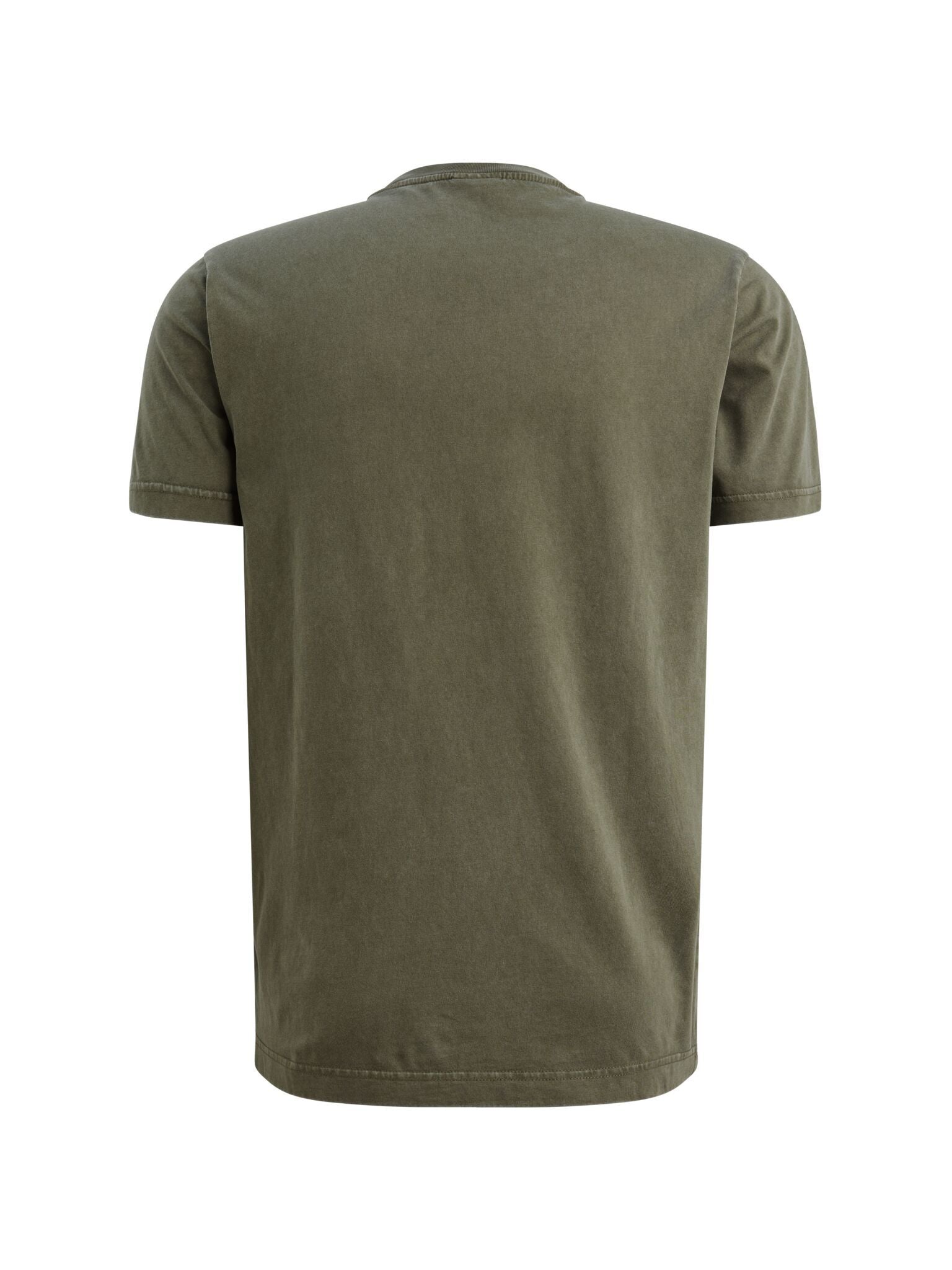 Short sleeve r-neck special washed, Ivy Green