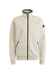 Sweatshirtjacke aus Baumwollmix
