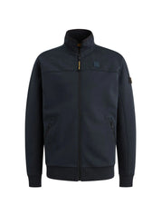 Sweatshirtjacke aus Baumwollmix