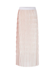 Plisseerock Maxi
