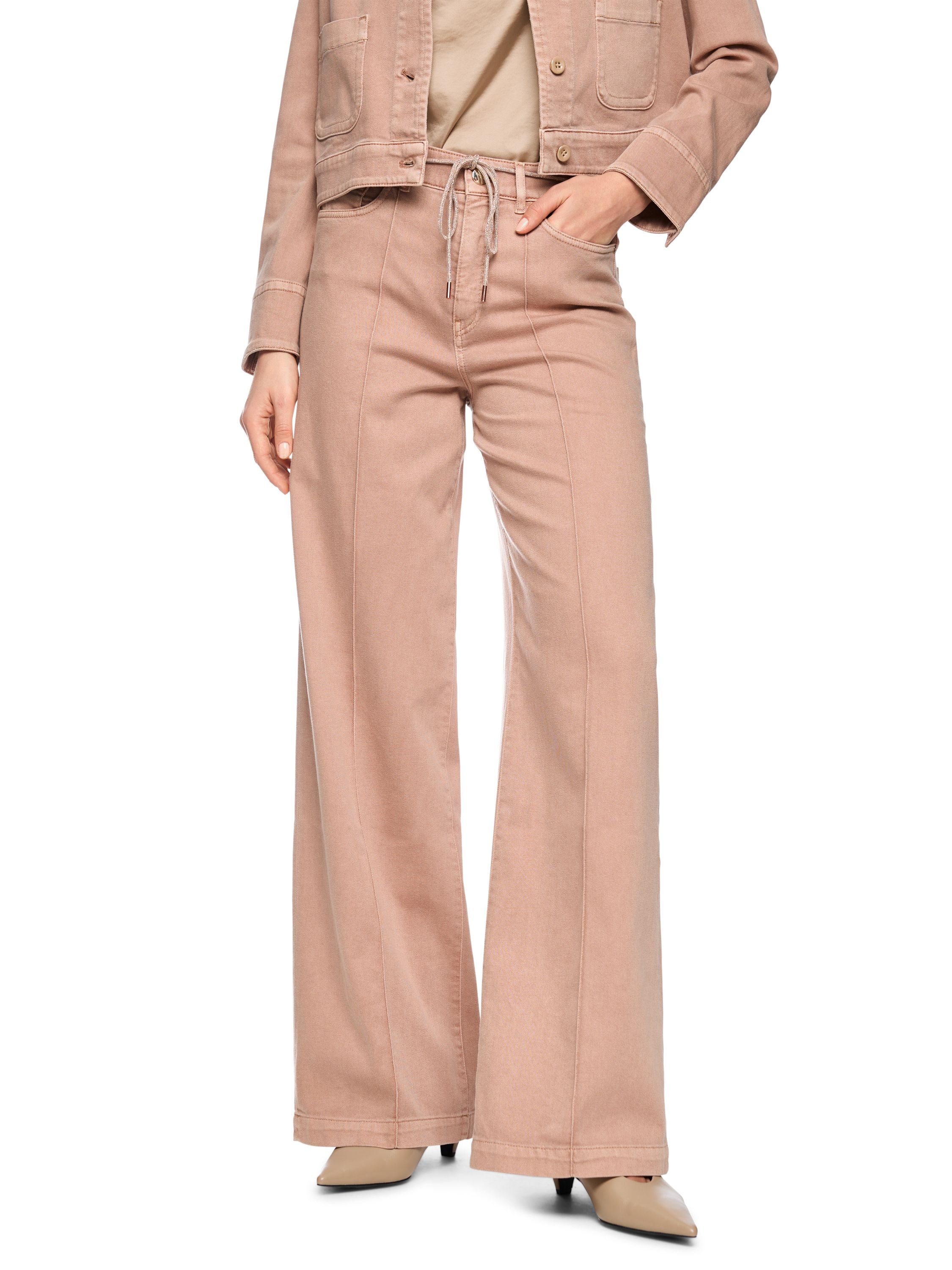 Jeans WARRI Wide Leg mit Strasskordel