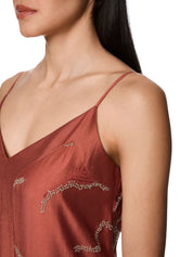 Sommerkleid Midi mit V-Ausschnitt