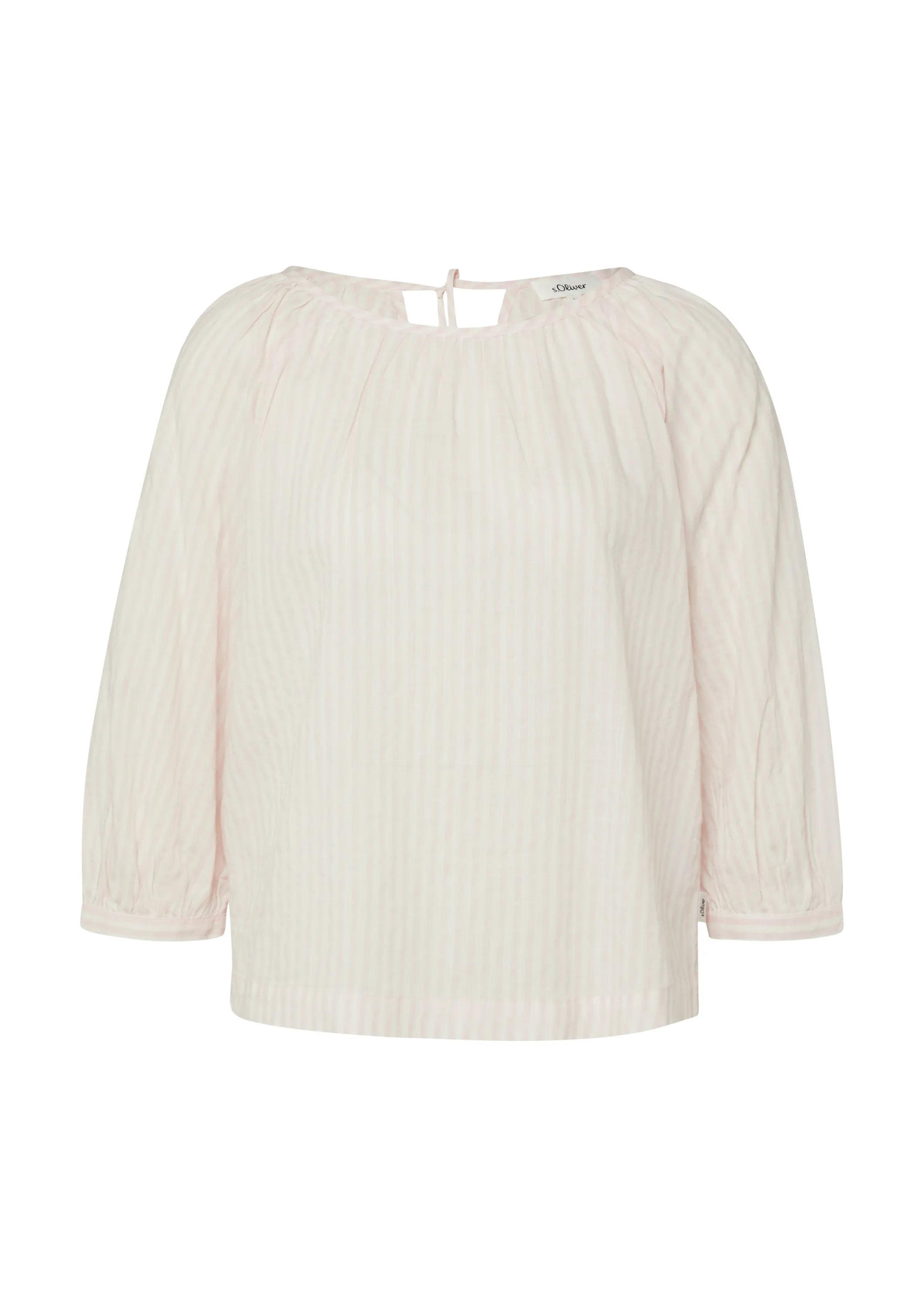 Bluse Relaxed Fit aus Baumwollmix