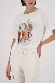 T-Shirt aus Baumwolle